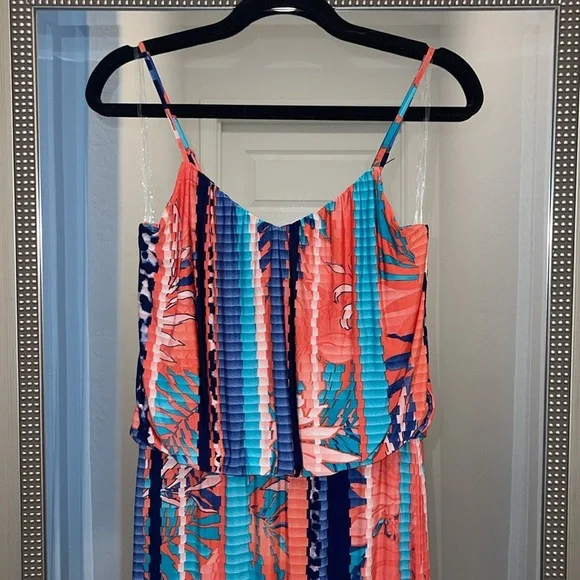 Colorful Maxi Dress Tank Top - Picture 2 of 7